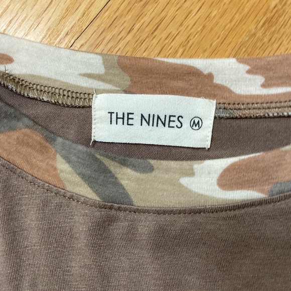 The Nines camo baseball tee M - Picture 2 of 4